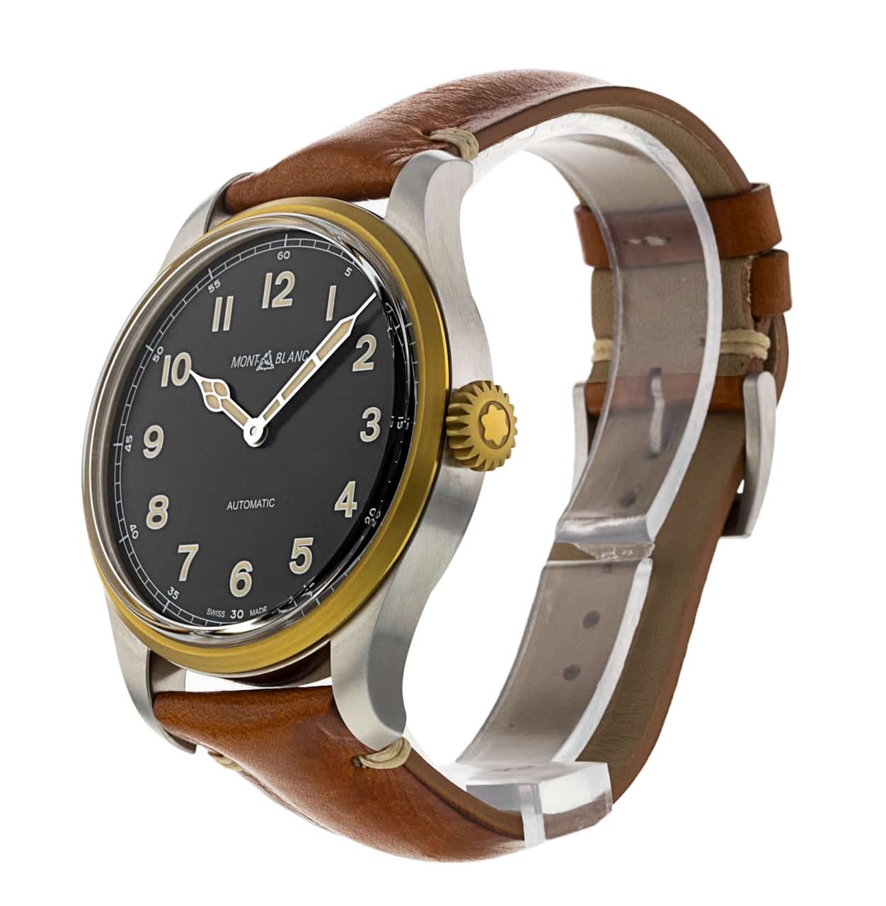 Pre Owned Montblanc 1858 116241 Watch Watchfinder Co